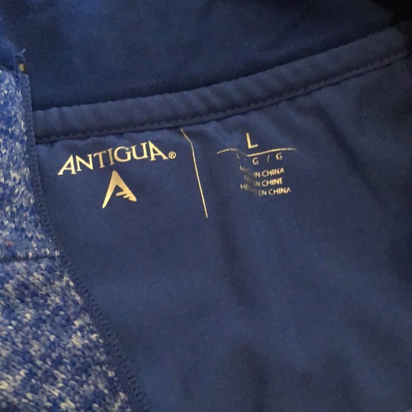 Indianapolis Colts Antigua Fortune Quarter-Zip Pullover Jacket size large - Picture 4 of 6